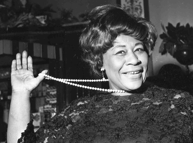 Ella Fitzgerald smiling