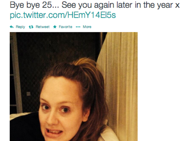 Adele Twitter