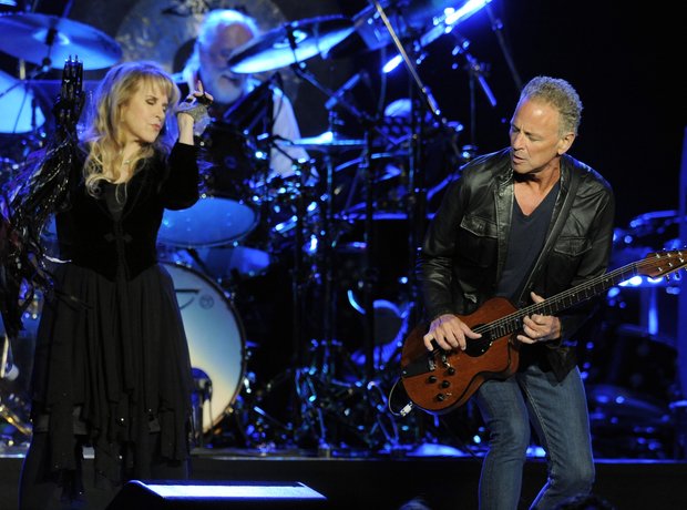 Stevie Nicks and Lindsey Buckingham