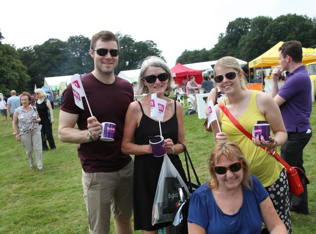 Smooth Radio at the Foodies Festival, Tatton Park