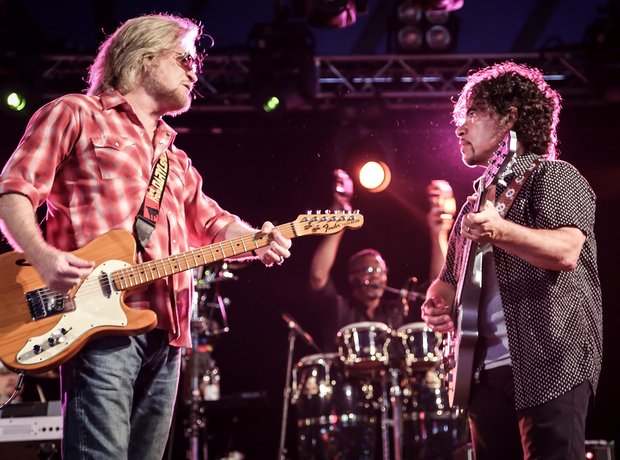 Hall and Oates performing at Latitude Festival 201