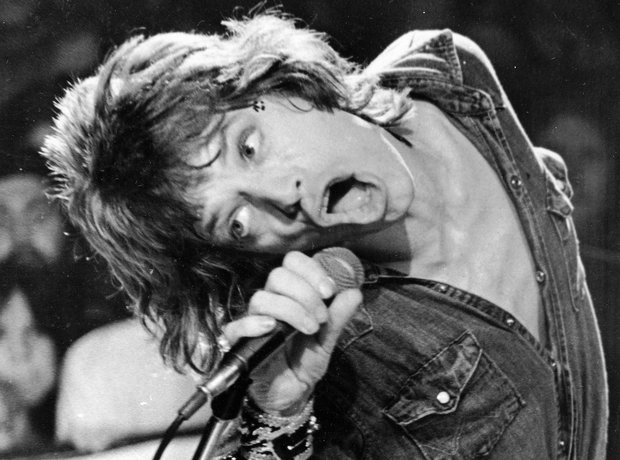 Mick Jagger lead singer of The Rolling Stones