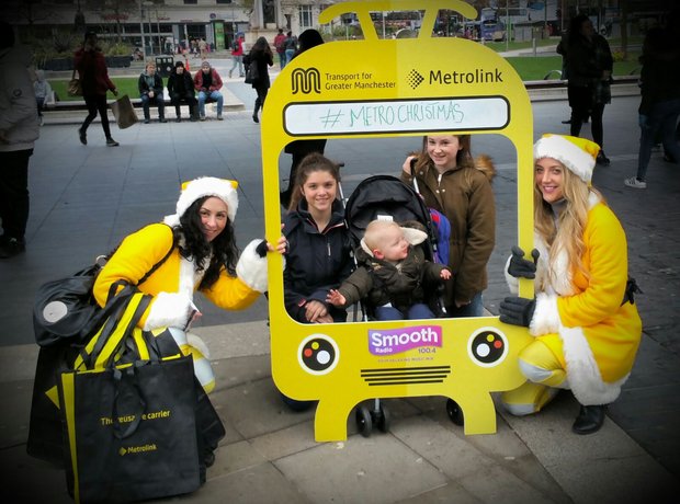 Transport For Greater Manchester Elfie Selfies