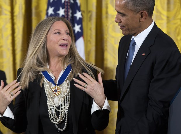 barbra streisand barack obama