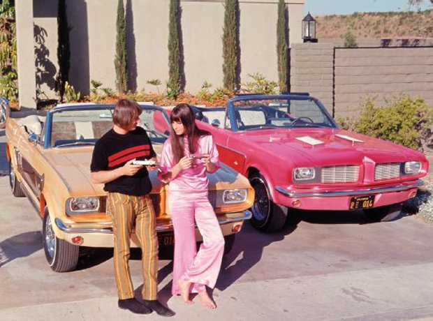 Sonny and Cher Mustangs Music Stars And Cars What Do