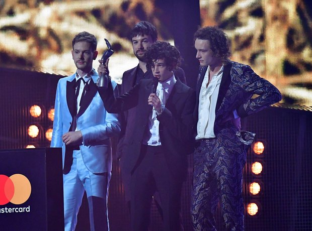 The 1975 WINNER British Group BRITs 2017
