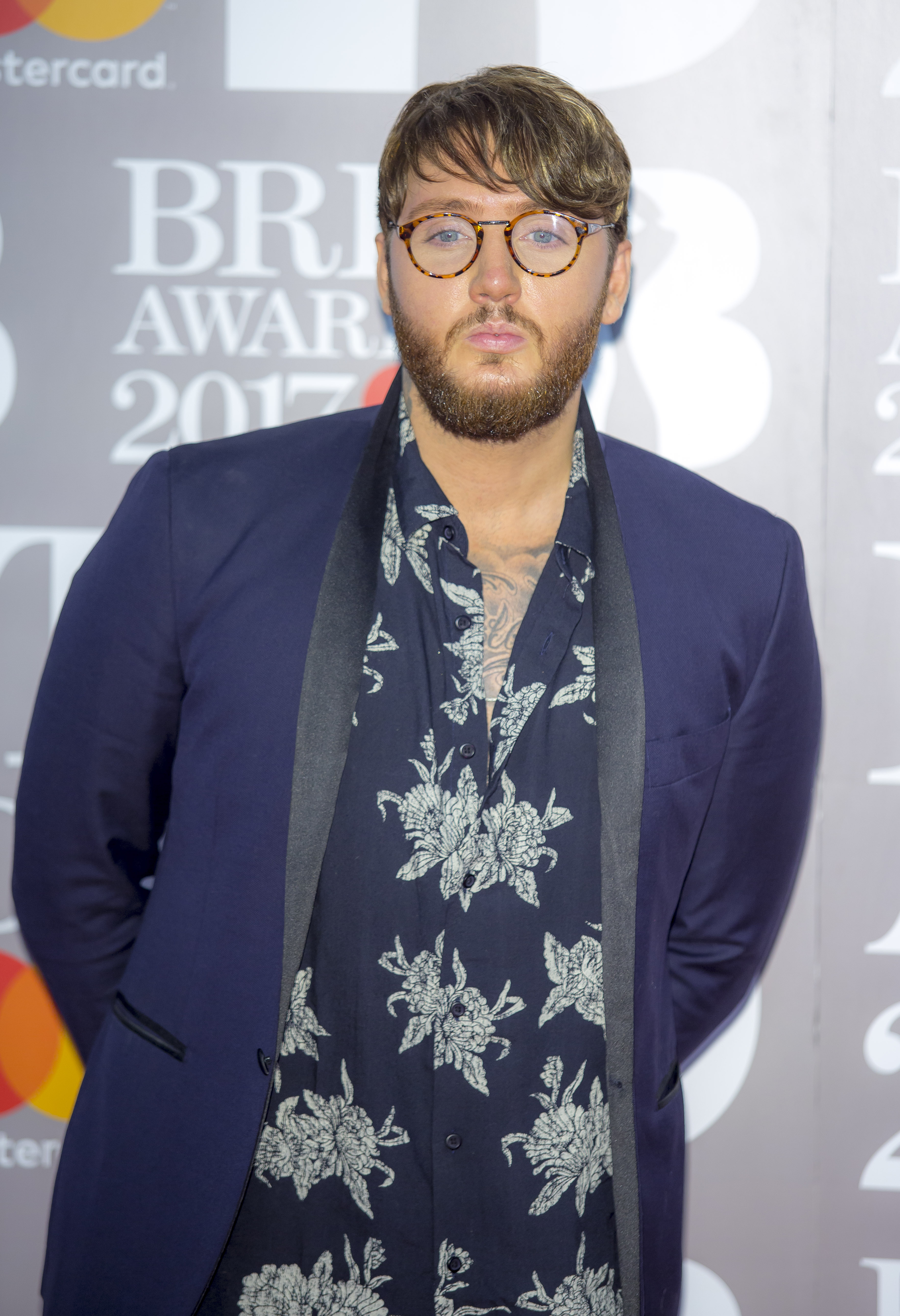 james arthur brit awards 2017