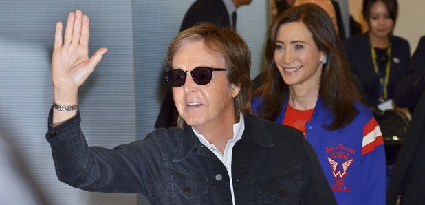 Paul McCartney and Nancy Shevell