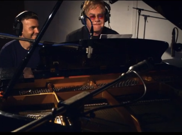 Gary Barlow and Elton John