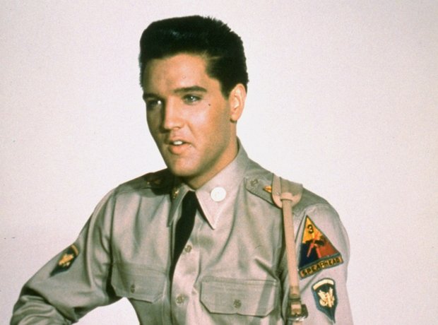elvis presley in gi blues