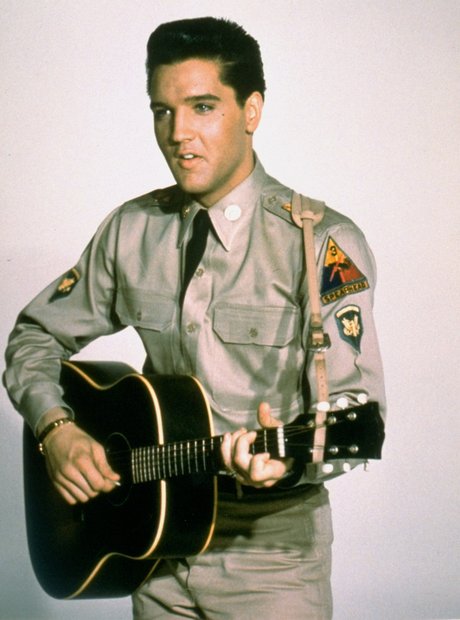 elvis presley in gi blues