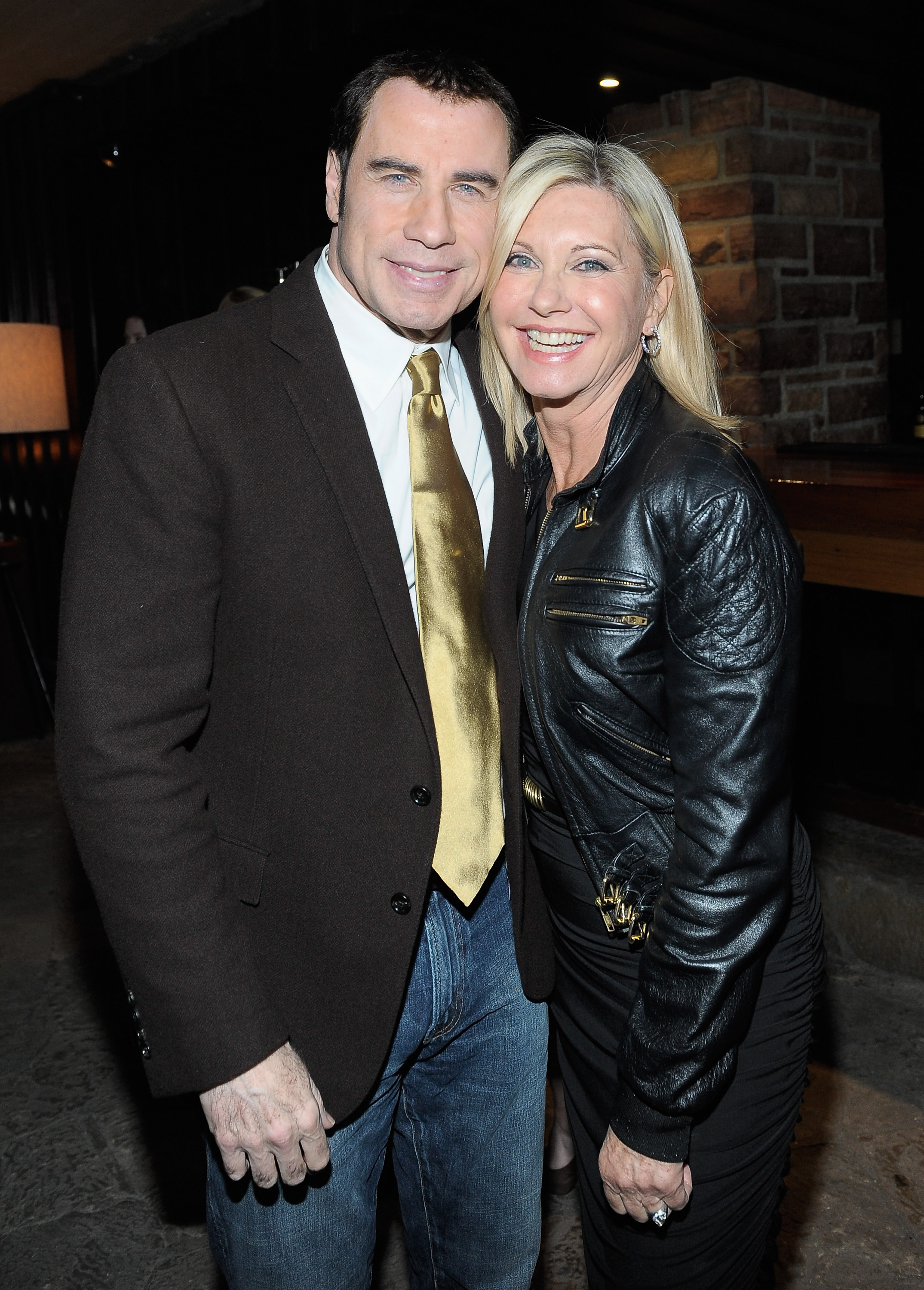 John Travolta and Olivia Newton John