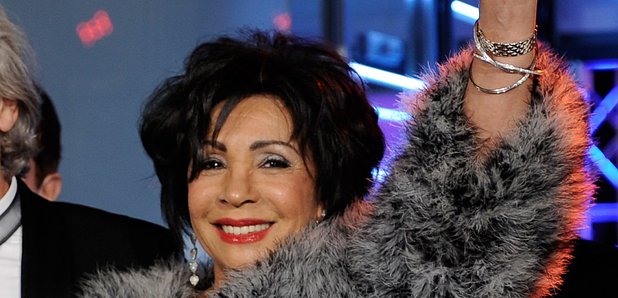Shirley Bassey arrives for a fashion show in Germa