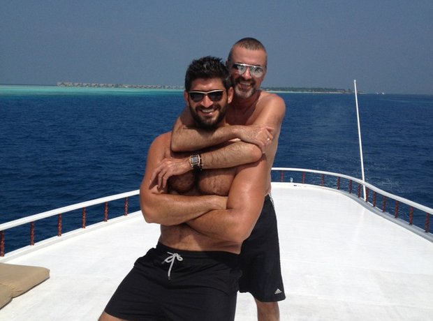 George Michael and Fadi Fawaz