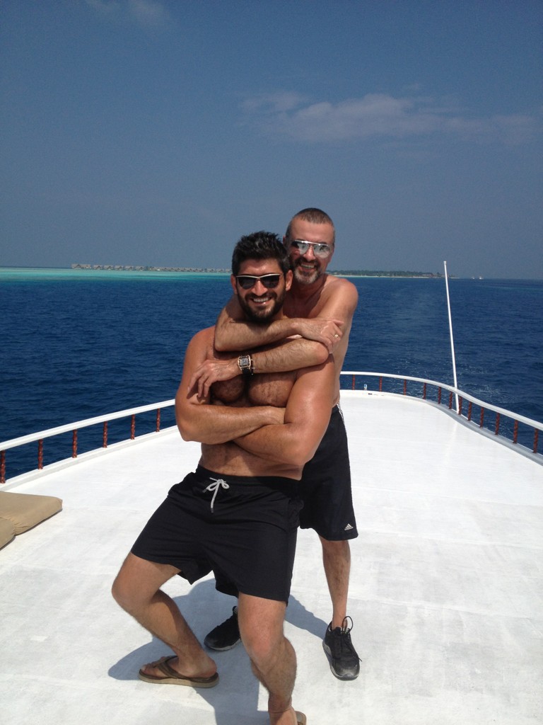 George Michael and Fadi Fawaz