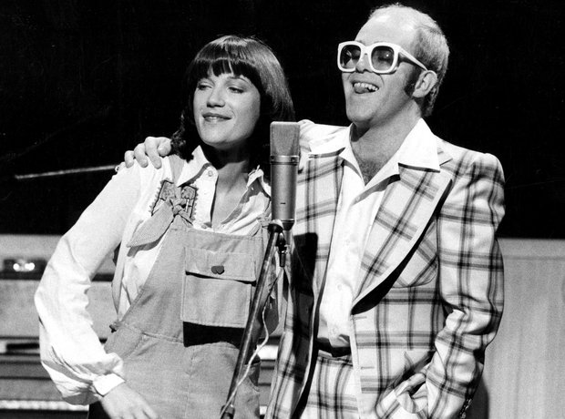 Elton John and Kiki Dee