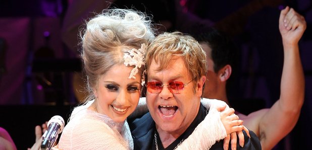 Lady Gaga and Elton John