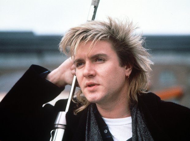 Simon Le Bon with a mullet