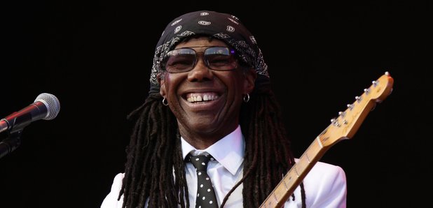 Nile Rodgers on stage