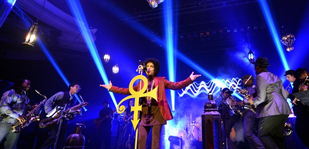 Prince Live on stage in LA