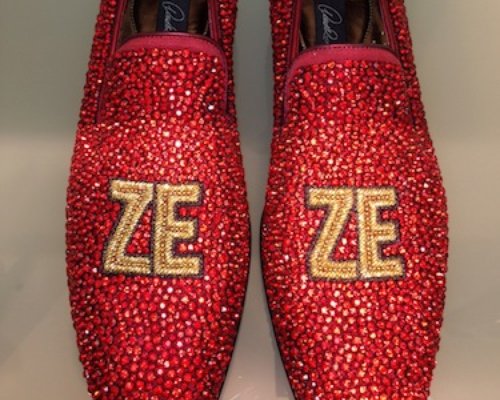 Elton John's Sparkling Ruby Red Boots Are Among Gems at FIDM