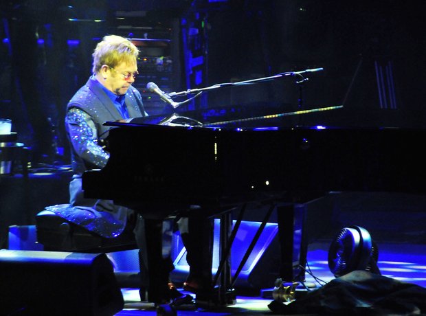 Elton John in Brazil, February 2014