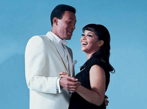 Marvin Gaye and Tammi Terrell