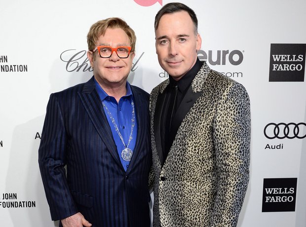 Elton John and David Furnish