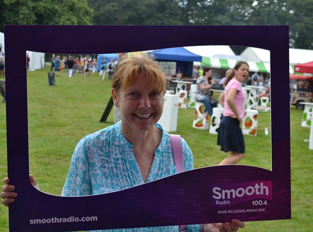 Smooth radio at the Foodies Festival, Tatton Park