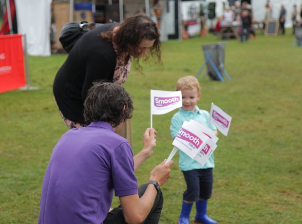 Smooth Radio at the Foodies Festival, Tatton Park