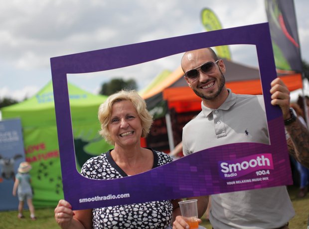 Smooth Radio at the Foodies Festival, Tatton Park