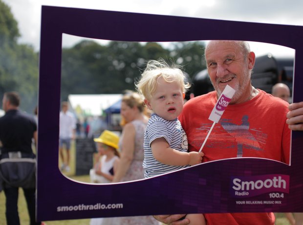 Smooth Radio at the Foodies Festival, Tatton Park