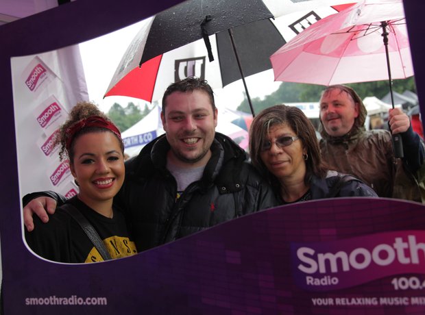 Smooth Radio at the Foodies Festival, Tatton Park