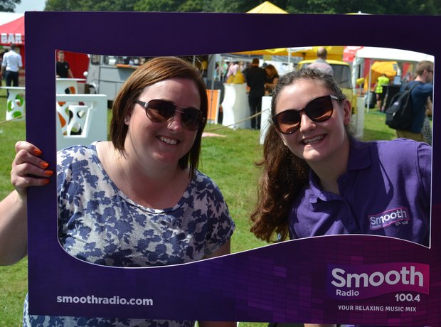 Smooth Radio at the Foodies Festival, Tatton Park