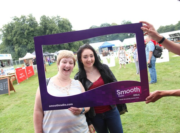 Smooth Radio at the Foodies Festival, Tatton Park