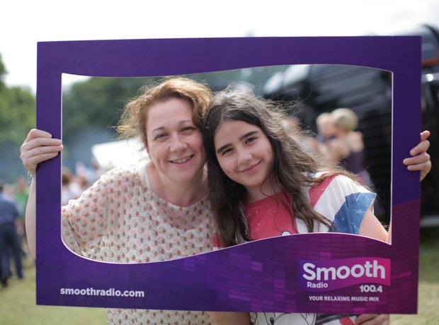 Smooth Radio at the Foodies Festival, Tatton Park