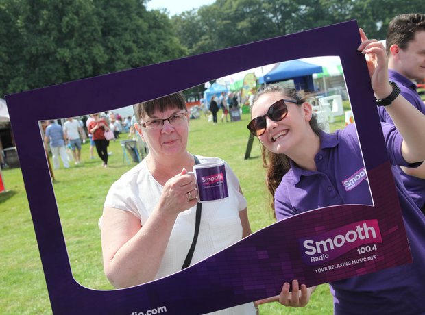 Smooth Radio at the Foodies Festival, Tatton Park