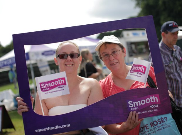Smooth Radio at the Foodies Festival, Tatton Park