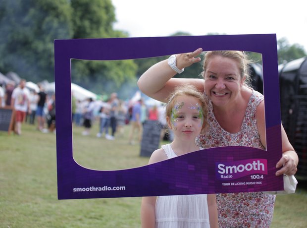 Smooth Radio at the Foodies Festival, Tatton Park