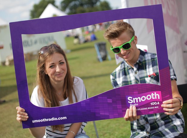 Smooth Radio at the Foodies Festival, Tatton Park