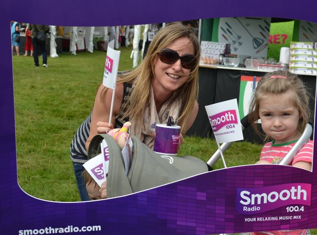 Smooth Radio at the Foodies Festival, Tatton Park