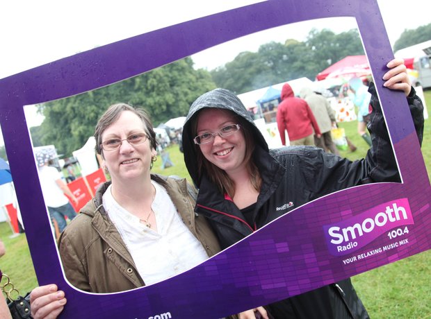 Smooth Radio at the Foodies Festival, Tatton Park