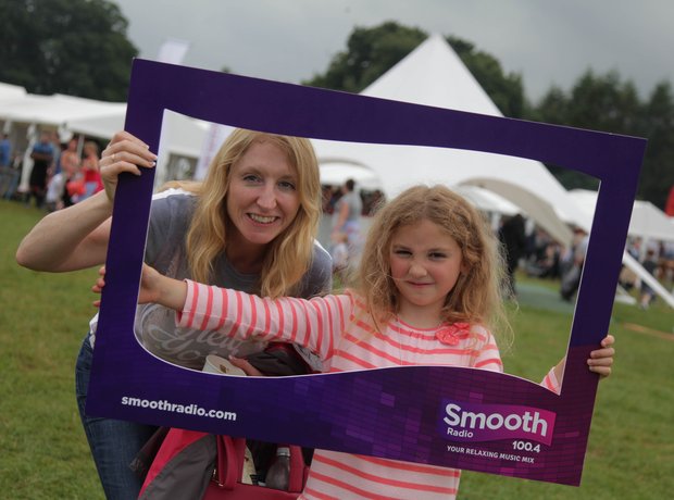 Smooth Radio at the Foodies Festival, Tatton Park