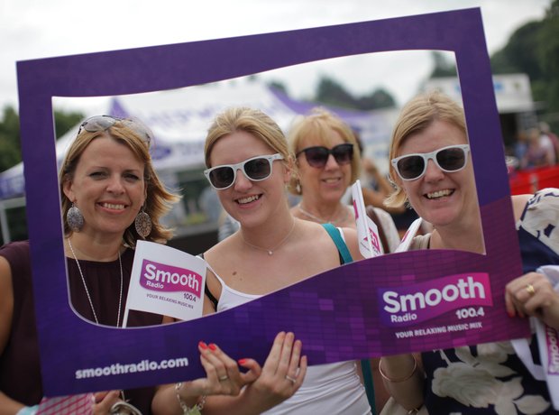 Smooth Radio at the Foodies Festival, Tatton Park