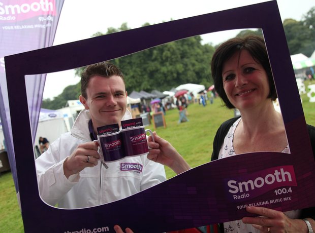 Smooth Radio at the Foodies Festival, Tatton Park