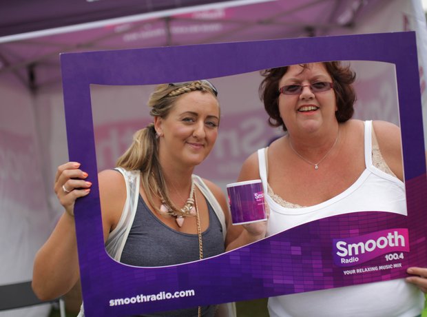 Smooth Radio at the Foodies Festival, Tatton Park