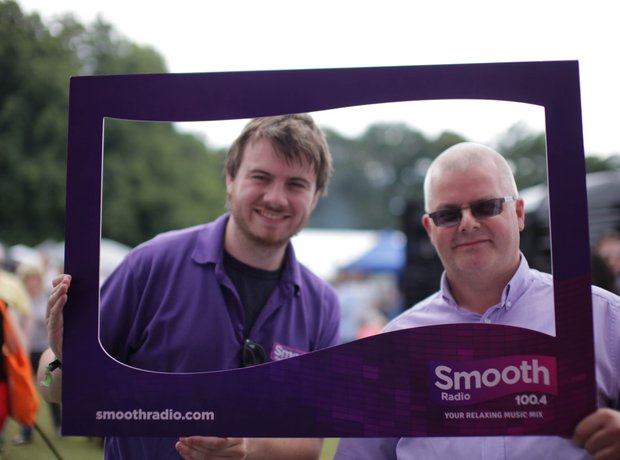 Smooth Radio at the Foodies Festival, Tatton Park
