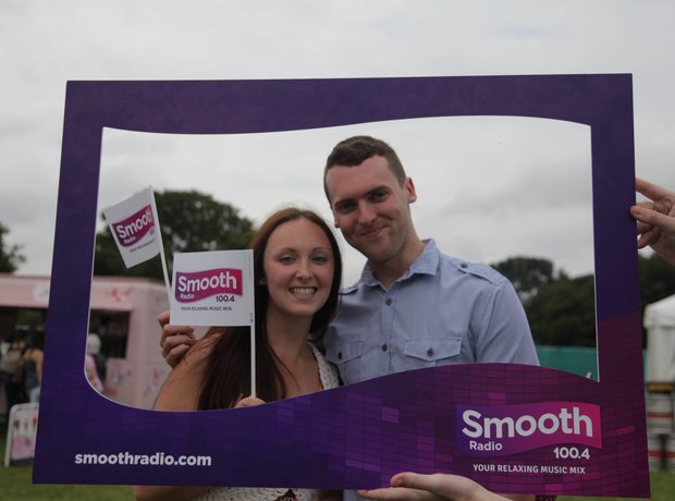 Smooth Radio at the Foodies Festival, Tatton Park