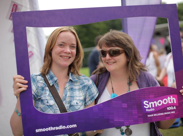 Smooth Radio at the Foodies Festival, Tatton Park