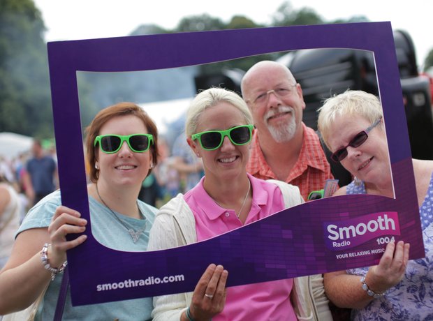 Smooth Radio at the Foodies Festival, Tatton Park
